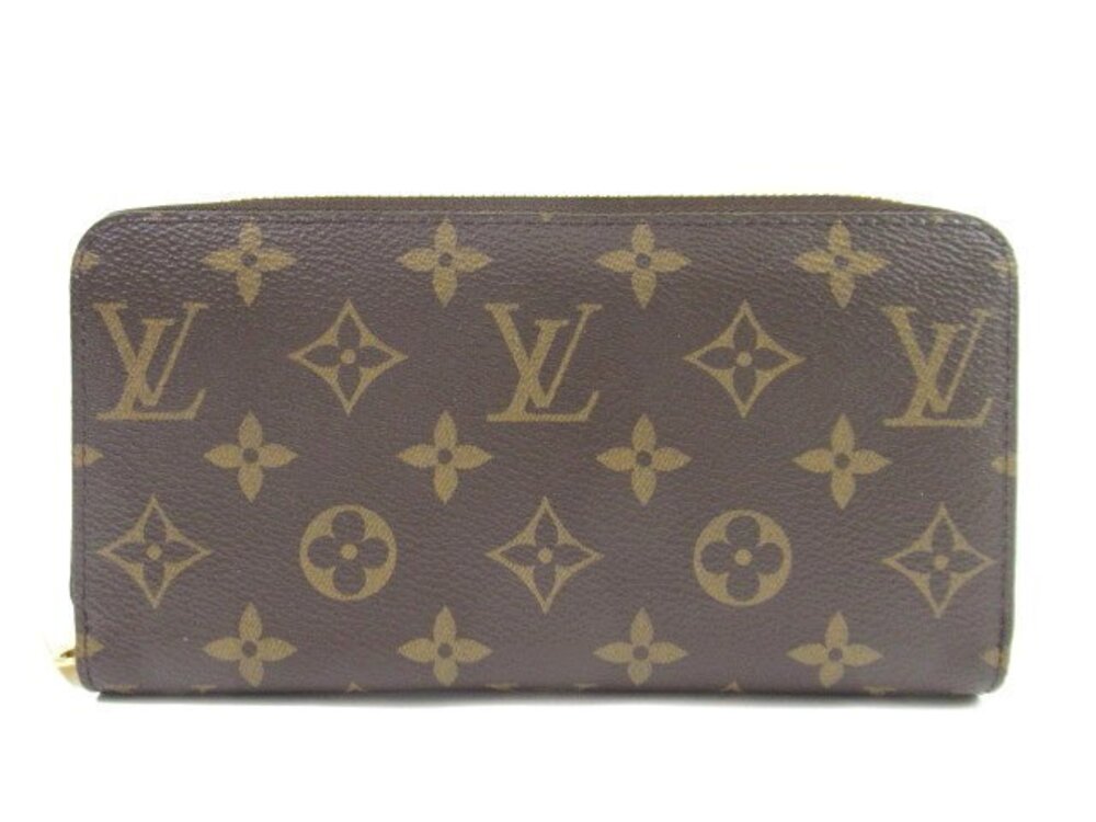 LOUIS VUITTON Wallet Accessories Long Zippy Monogram Fuschia Pink